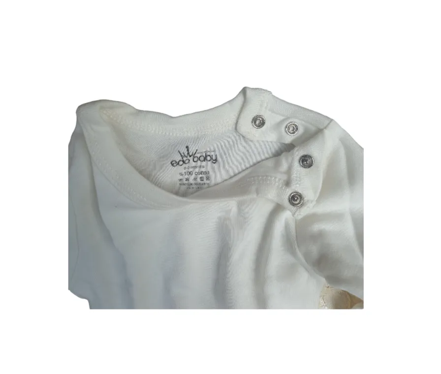 Baby Girl Christening Dress (0-6m) Peach