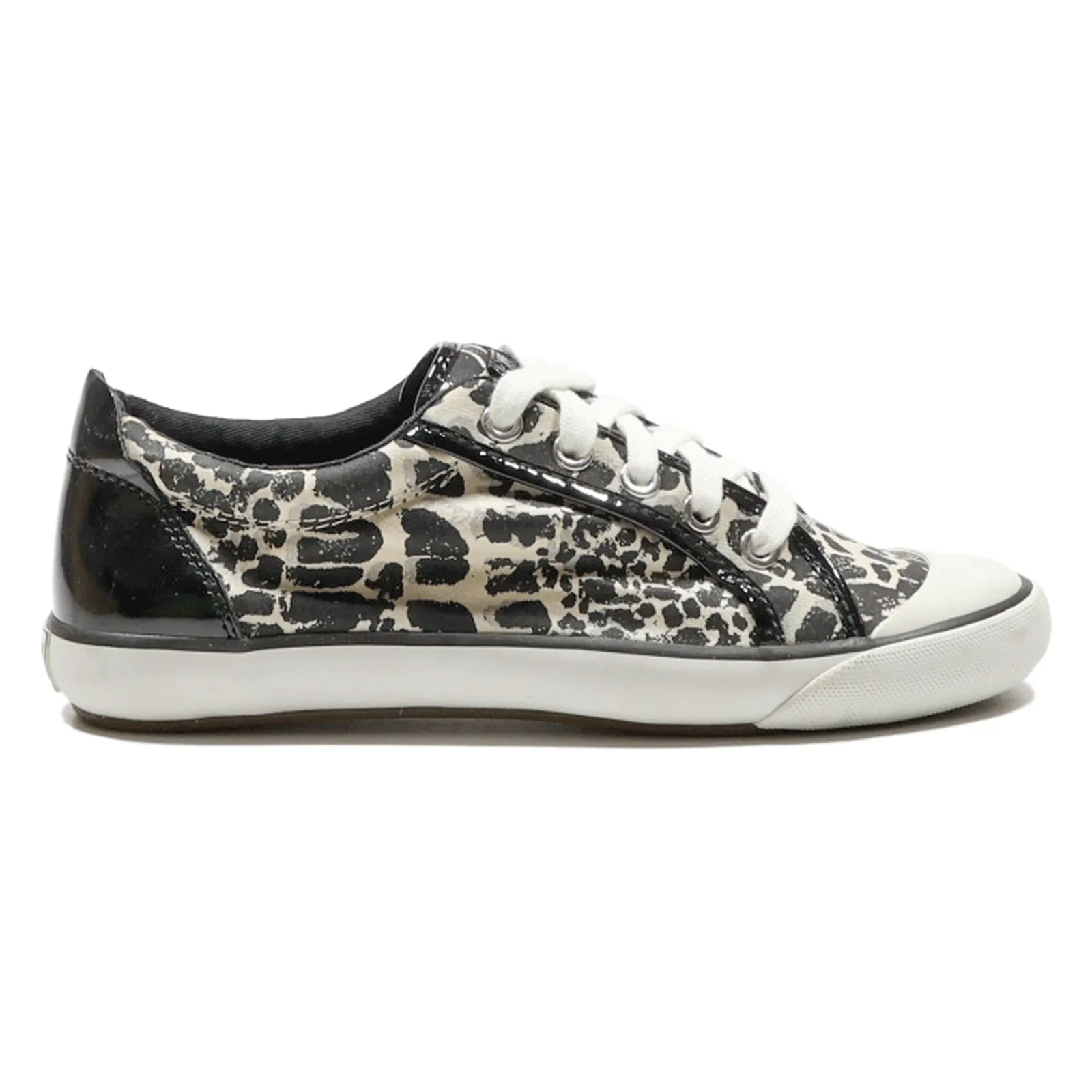 COACH Low Top Trainers Black Canvas Womens UK 6.5
