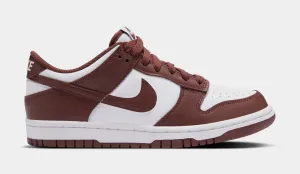 Dunk Low Grade School Lifestyle Shoes (White/Redwood)