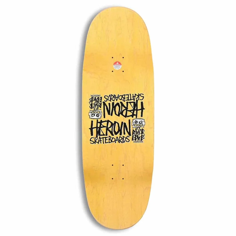 Heroin Shell Raiser III Wideboy 10.75" Deck