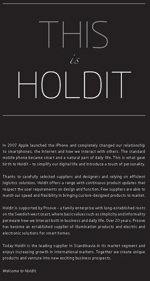 Holdit Sports Sleeve (28cm - 35cm)