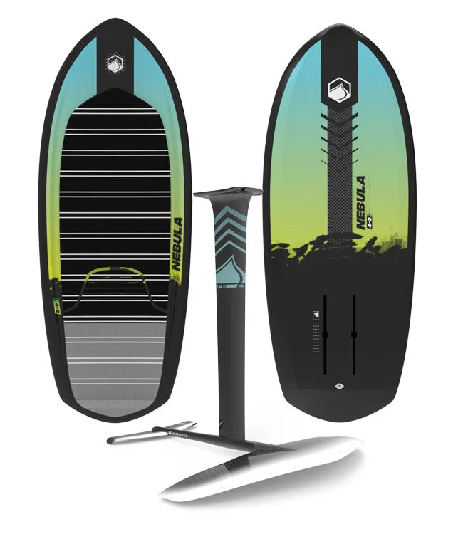 Liquid Force Carbon Horizon Wakefoil with Nebula Board Complete