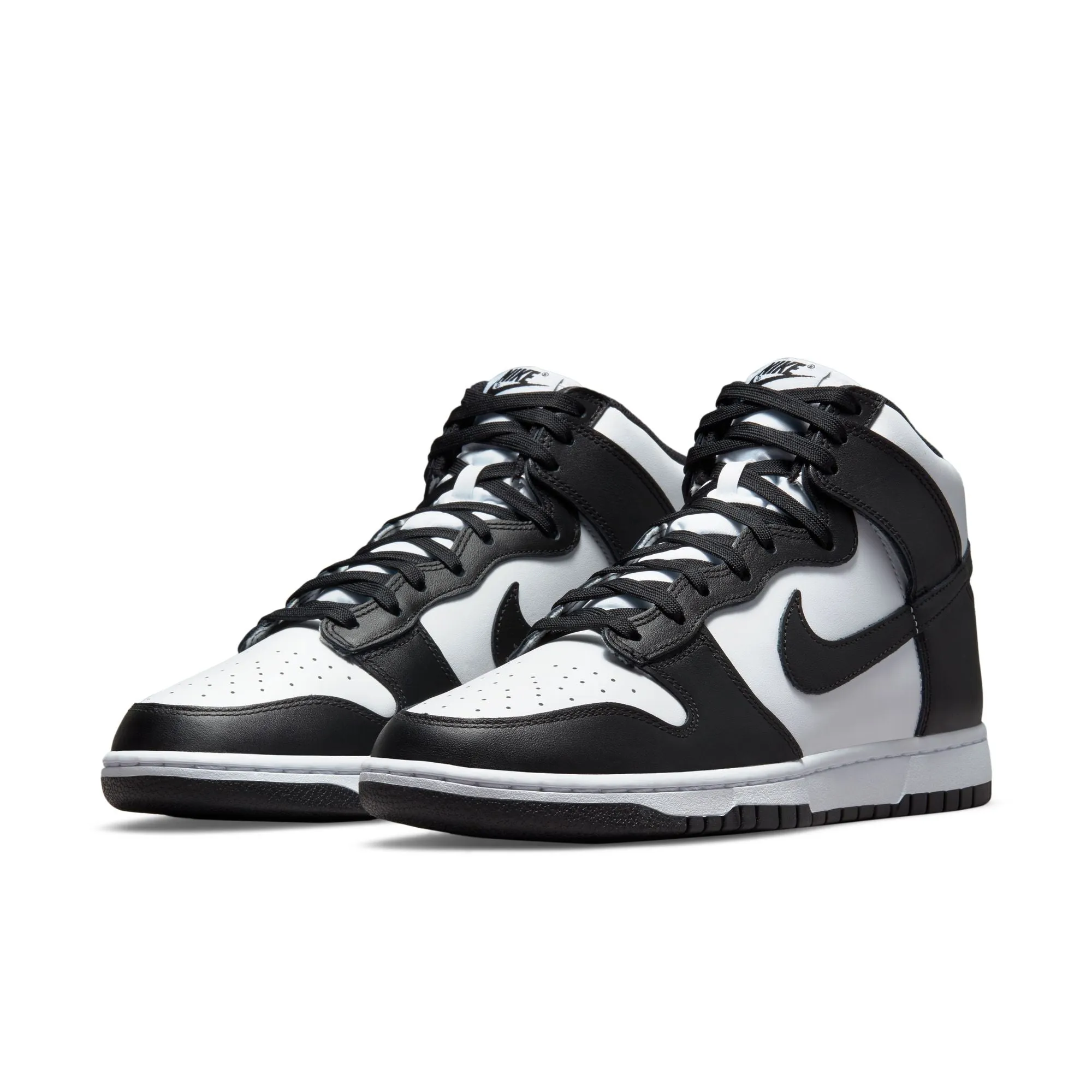 MENS NIKE DUNK HI RETRO (PANDA)
