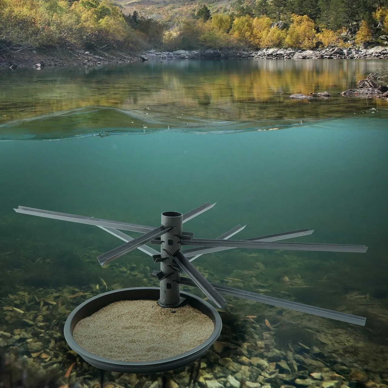 Mossback Fish Habitat Spawning Bed | Height 2 inches