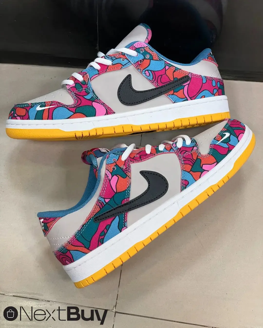 Nike Dunk Low SB Parra 7a Abstract Art DH7695-600 – Limited Edition Sneaker