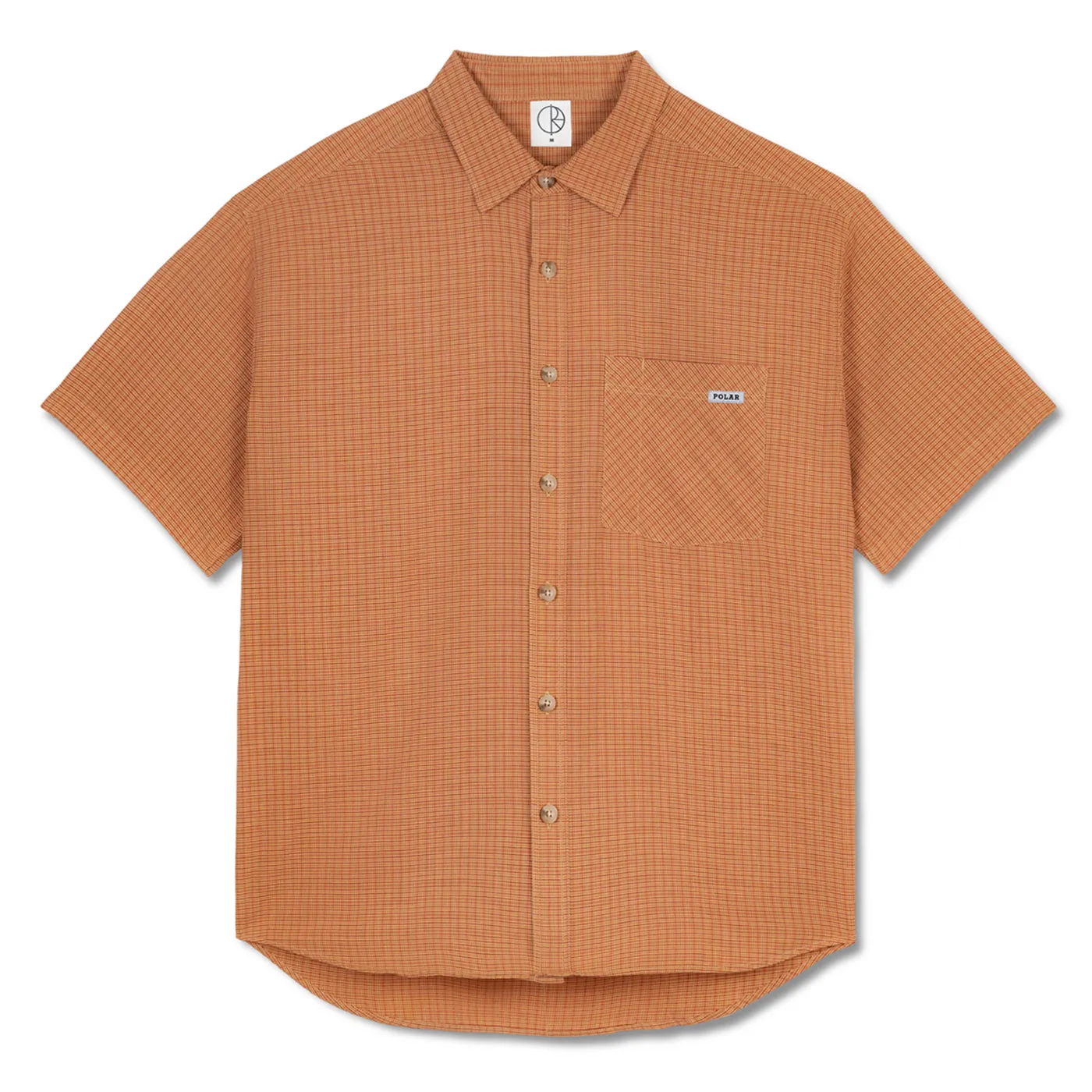 Polar Skate Co Mitchell  Shirt - Rust