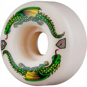 Powell Peralta Dragon Formula Green Dragon Skateboard Wheels 54mm x 32mm 93A 4pk
