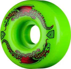 Powell Peralta Dragon Formula Wheels 54x34mm 93A - Green (Set of 4)