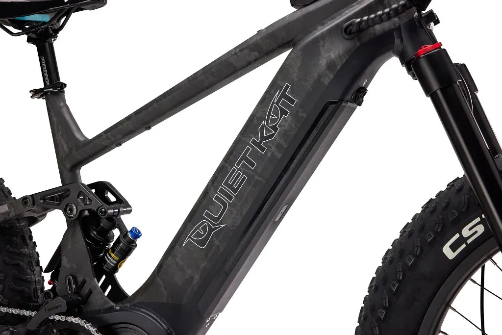 QuietKat Ibex E-Bike | Range Up-To 63 Miles | Load Capacity 300  Lbs | With Cargo Rack