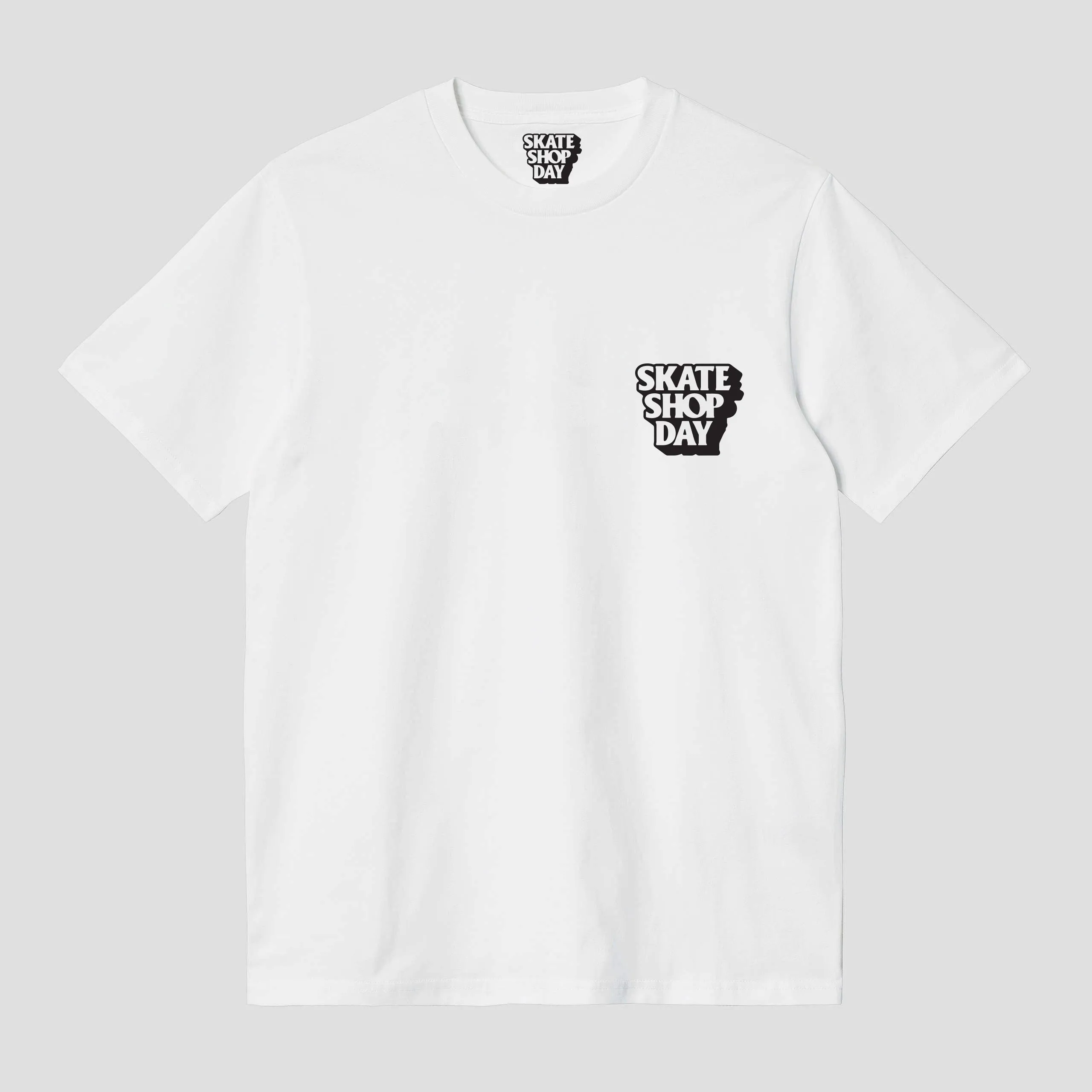 Slugger "Skate Shop Day" Shops Logo Tee - White