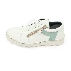 Tsubasa White combi Ultra Light Wide Fit Sneakers