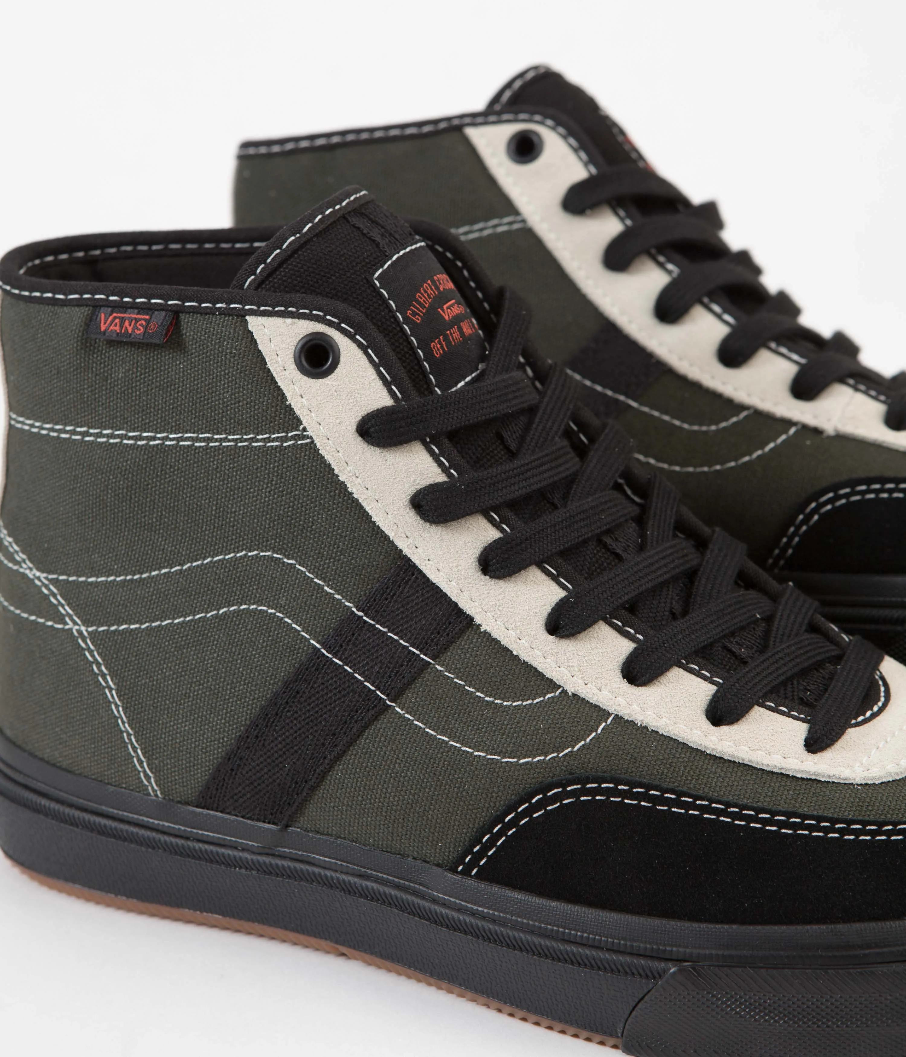 Vans Crockett High Shoes - Forest / Black